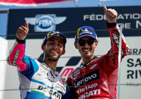 Ducati, Bagnaia e Bastianini: per tenere Marc Marquez lontano da Borgo Panigale serve un trattato di pace