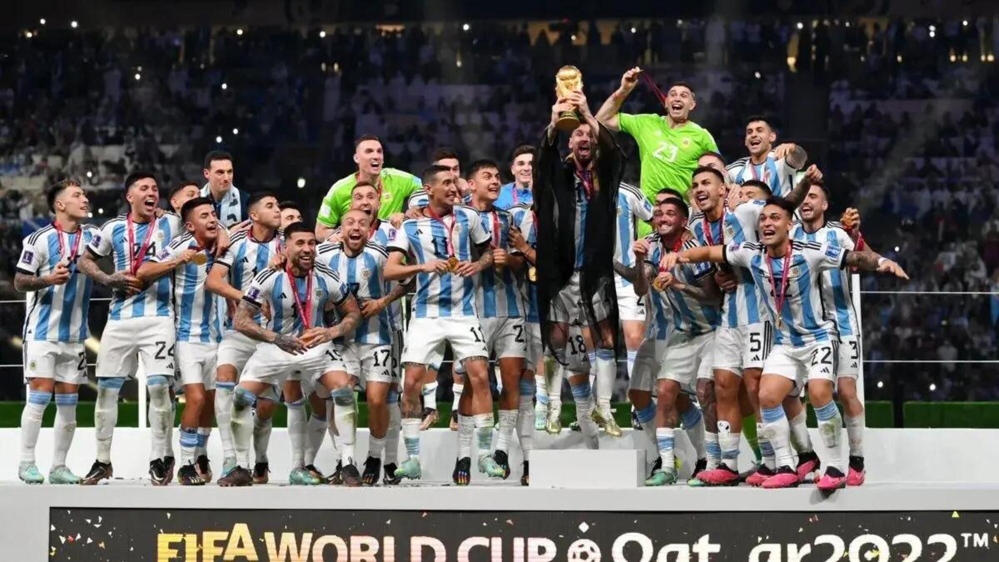 L'Argentina vince i mondiali in Qatar