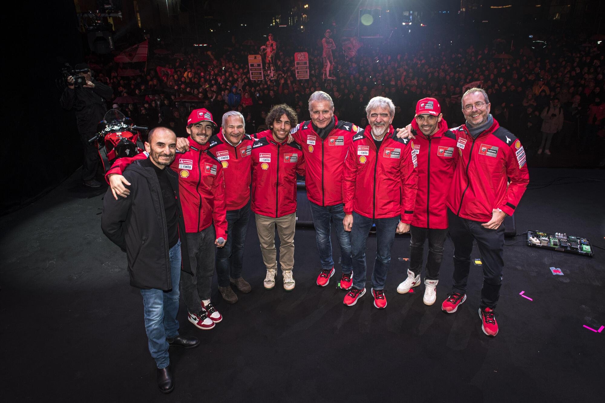 Ducati Corse, Champions de la Piazza Bologna 2022