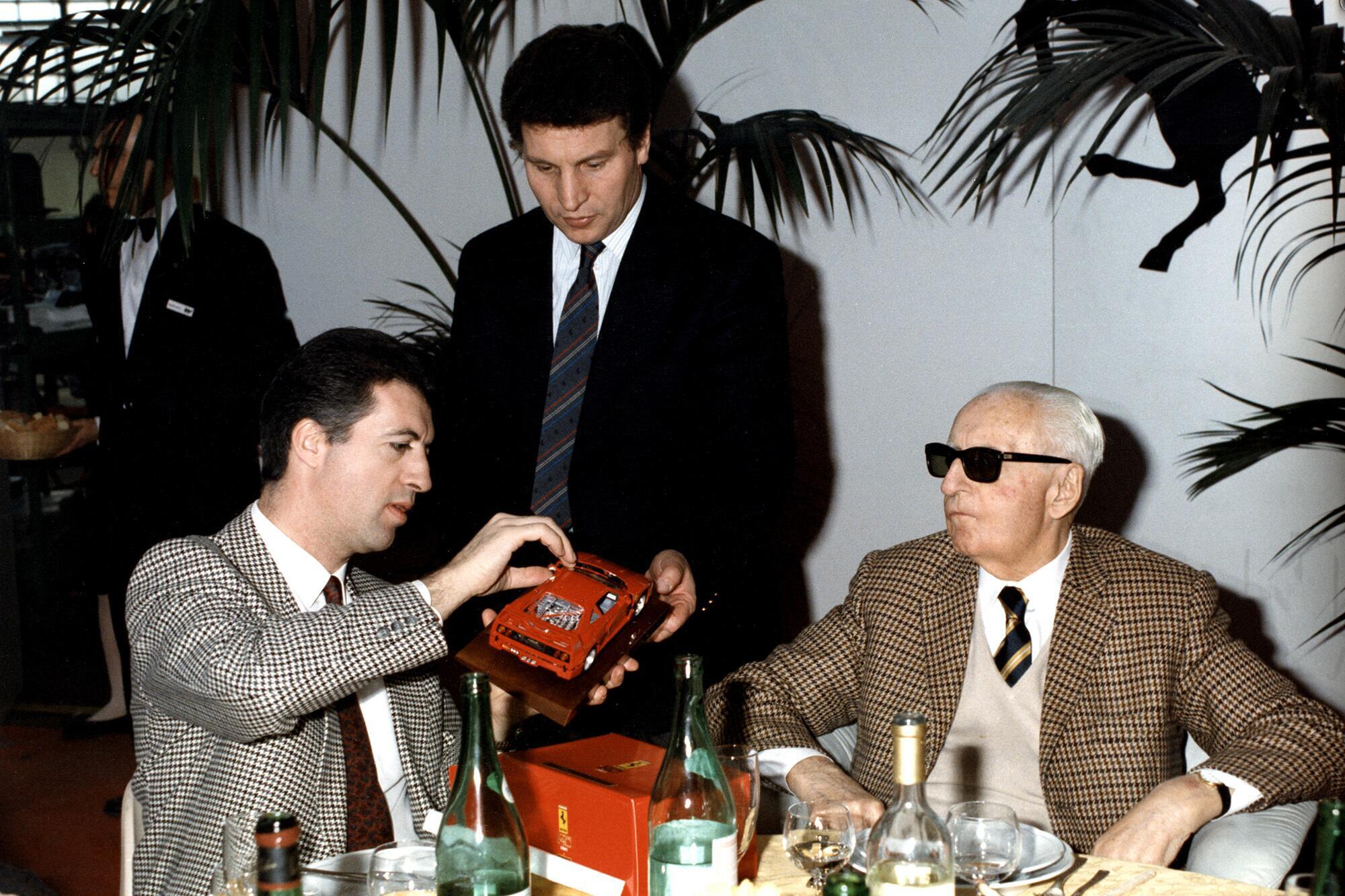 Piero ed Enzo Ferrari