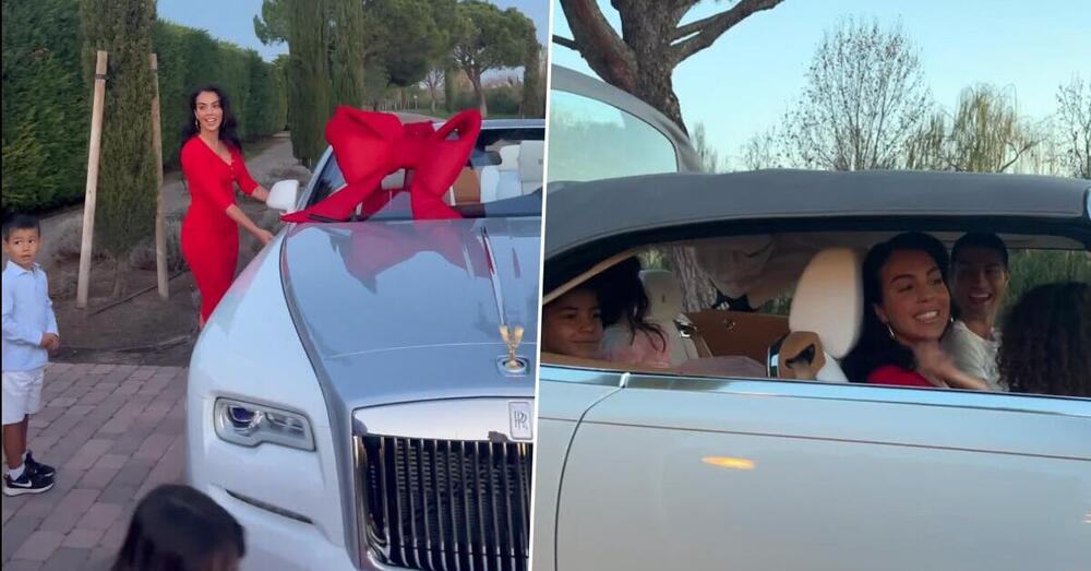 [VIDEO] La rarissima Rolls Royce che Georgina ha regalato a Ronaldo: ecco il modello e quanto costa