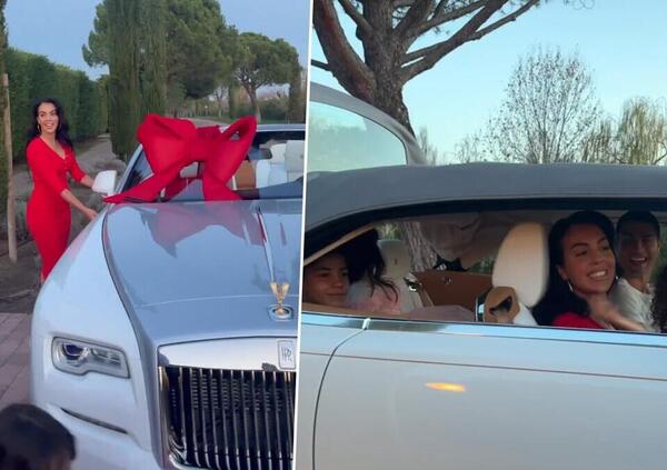 [VIDEO] La rarissima Rolls Royce che Georgina ha regalato a Ronaldo: ecco il modello e quanto costa