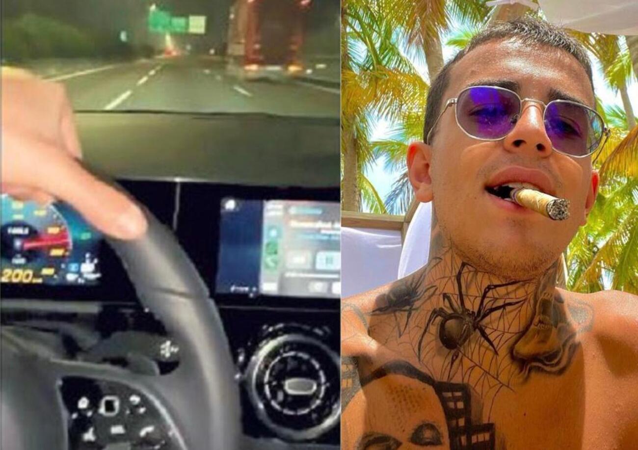 Rapito e liberato per un regolamento di conti? Intanto fa gli auguri in auto a folle velocit&agrave; sul Raccordo [VIDEO]