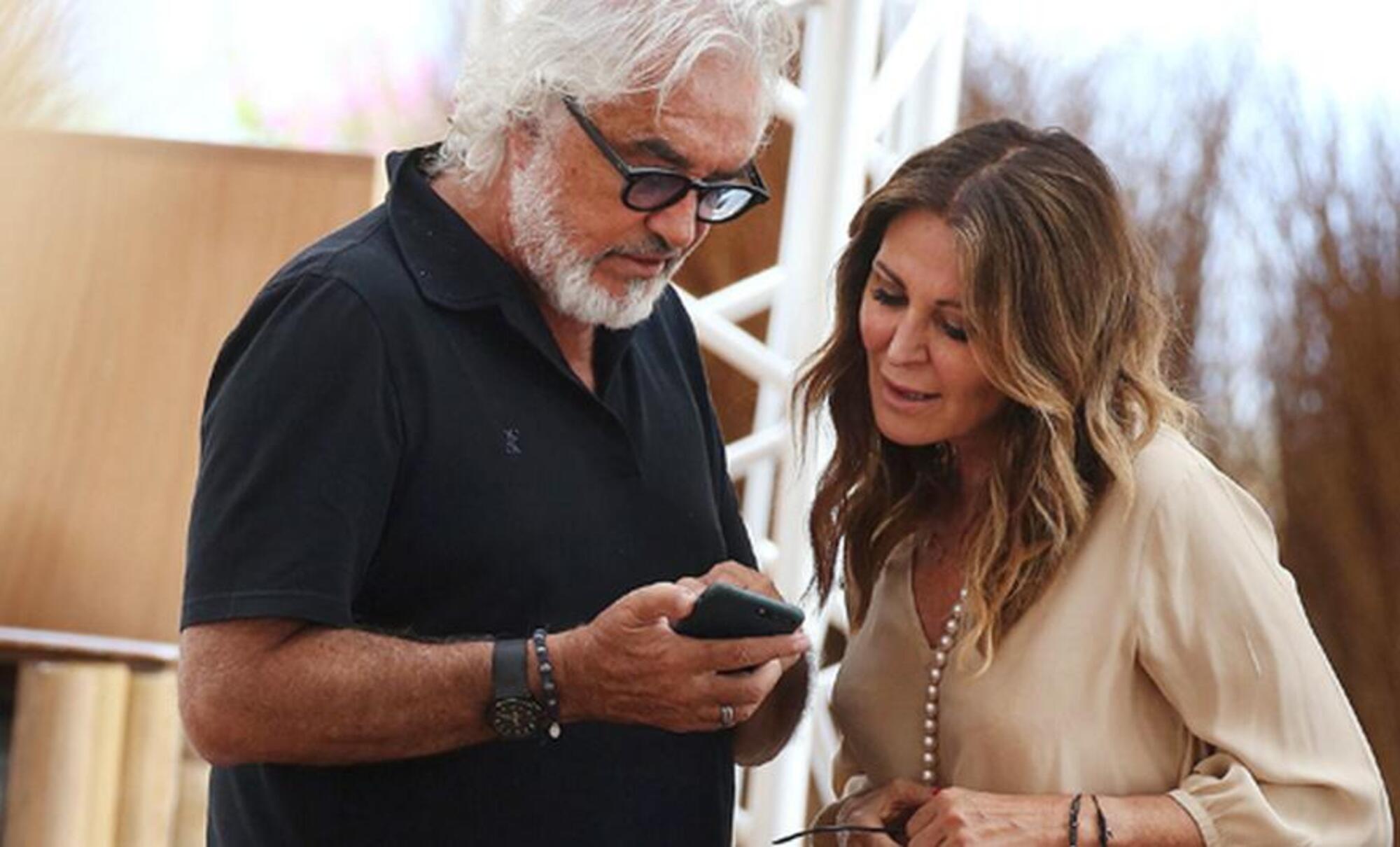 Flavio Briatore e Daniela Santanch&egrave;