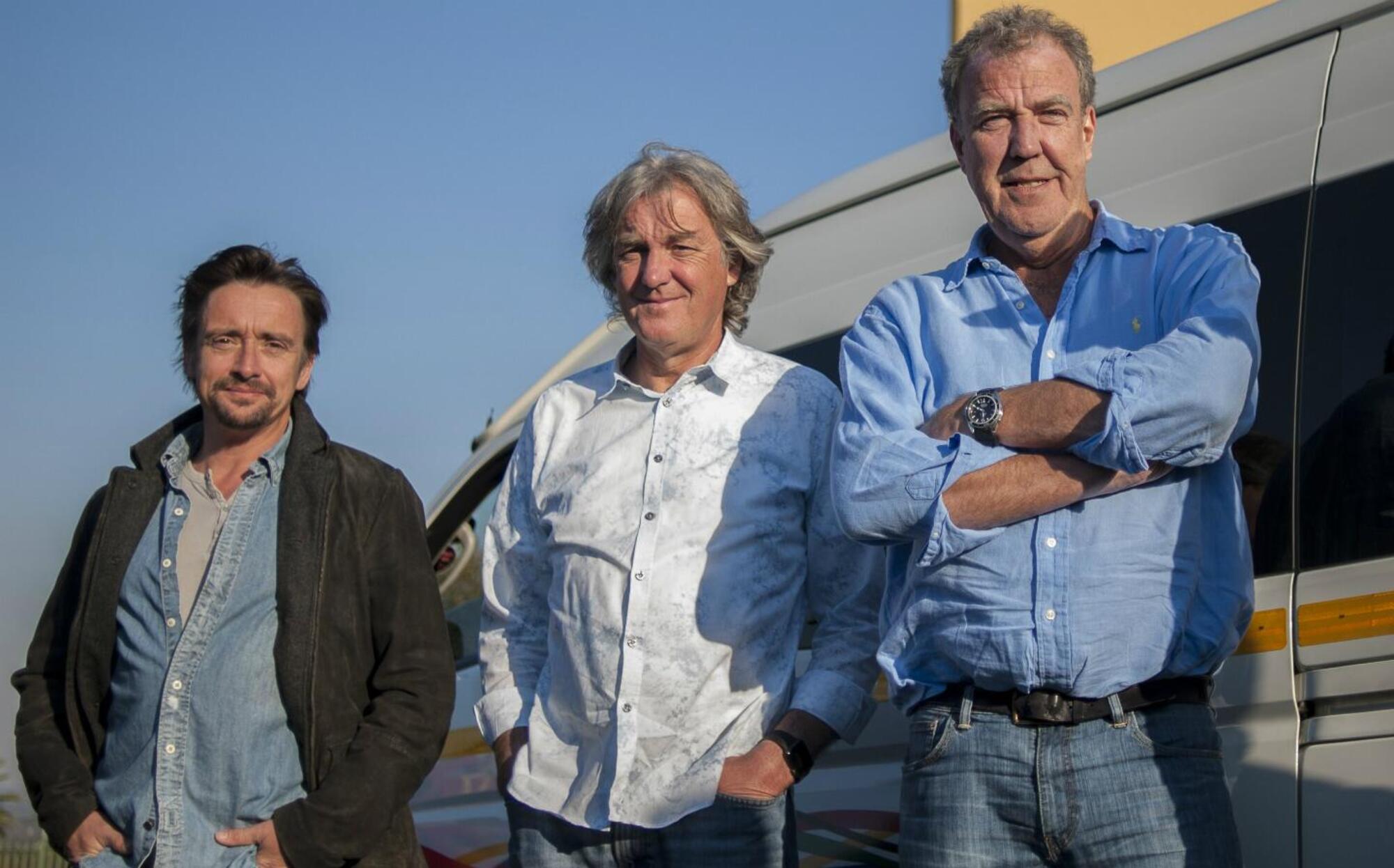 Richard Hammond James May e Jeremy Clarkson