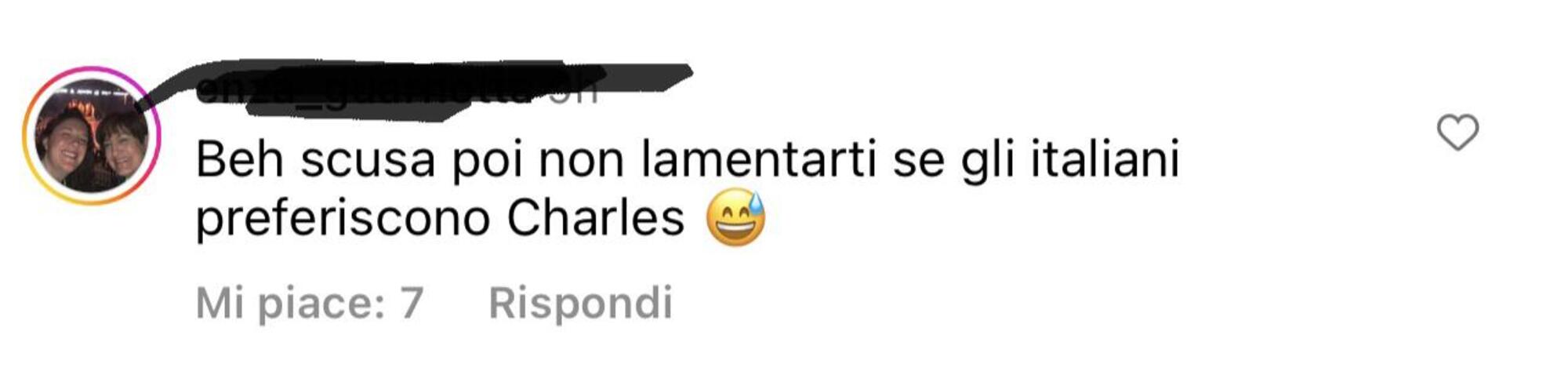 Alcuni commenti sotto al post di Sainz e Marquez 