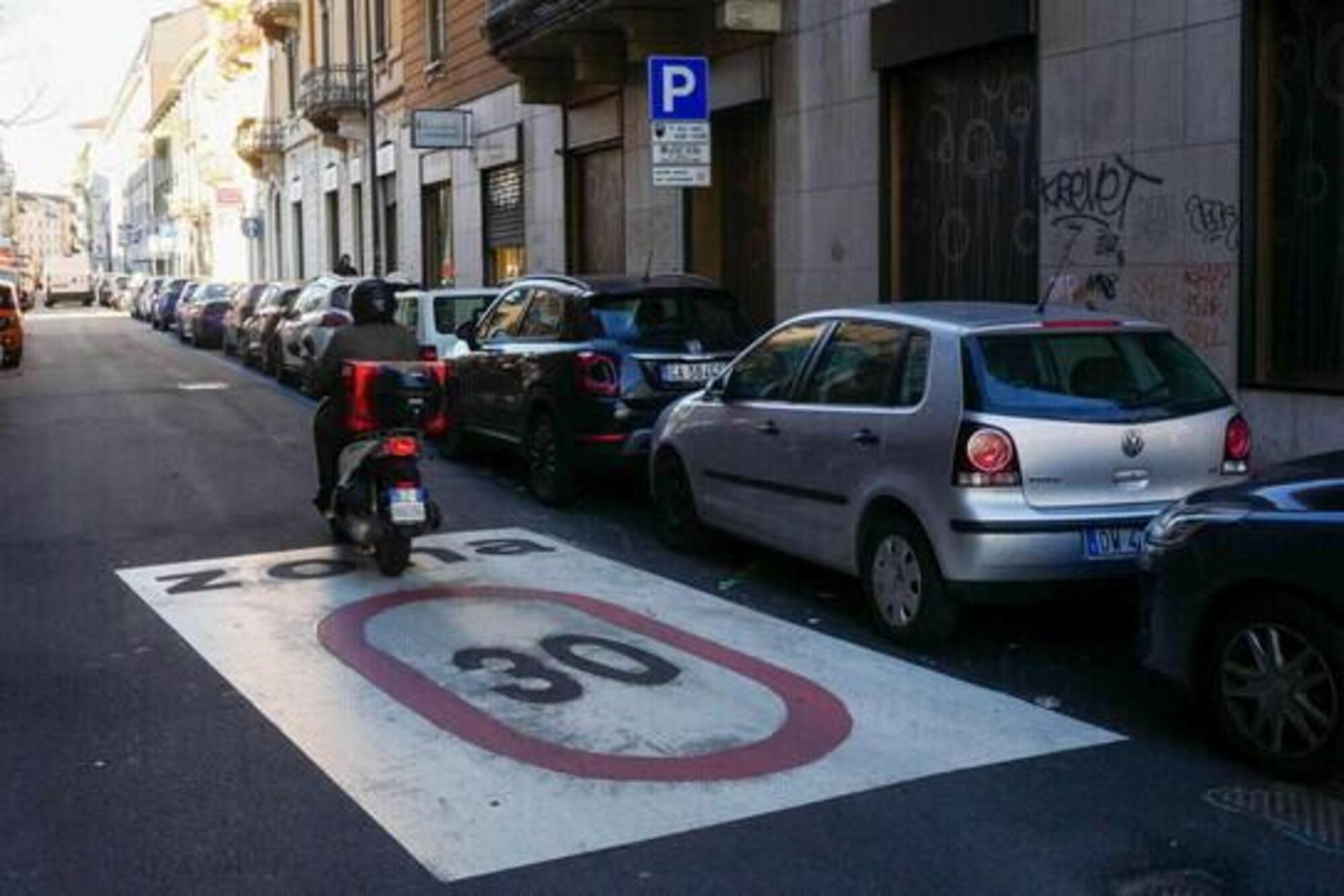 Zona 30 a Milano