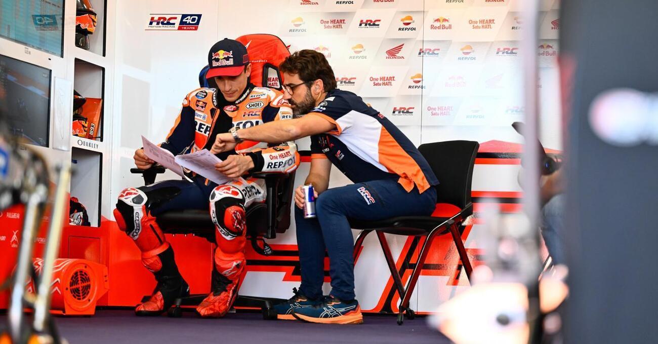 Le lamentele di Marc Marquez che lo fanno sembrare pi&ugrave; vecchio: &ldquo;La scia rendeva tutto pi&ugrave; facile, adesso&hellip;&rdquo;