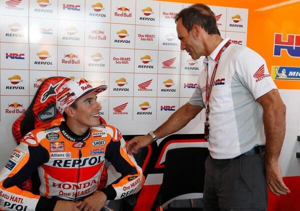 La Honda si prende un p&ograve; di Suzuki e Alberto Puig avvisa: &quot;Marc Marquez c&#039;&egrave;, manca la moto&quot;