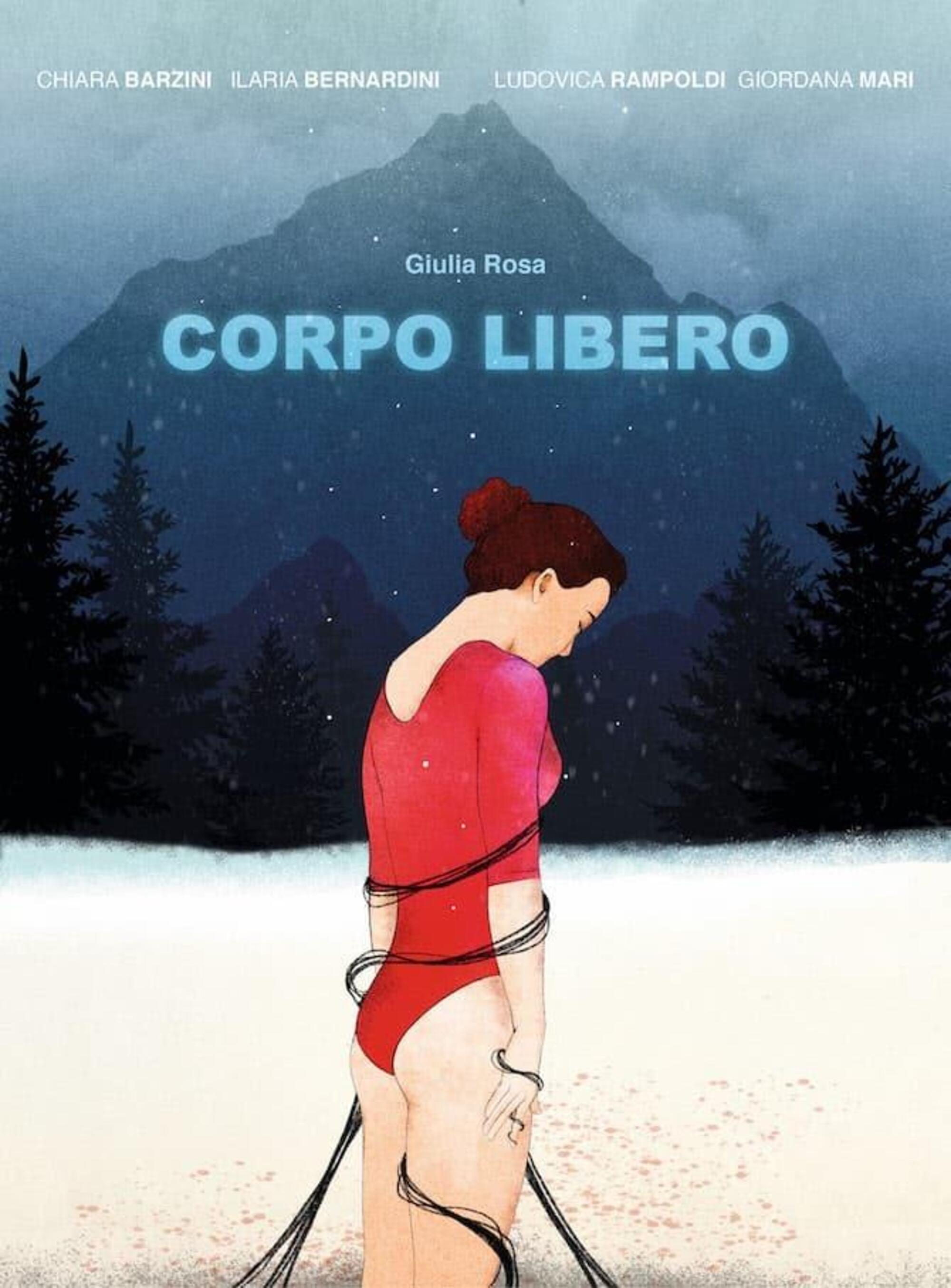 La copertina della graphic novel &quot;Corpo libero&quot;