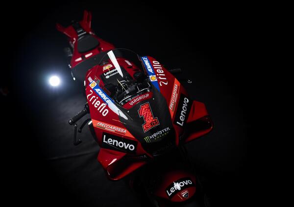 Ducati presenta due volte il numero 1: in MotoGP arriva Moster Energy, in Superbike il colore dei sogni