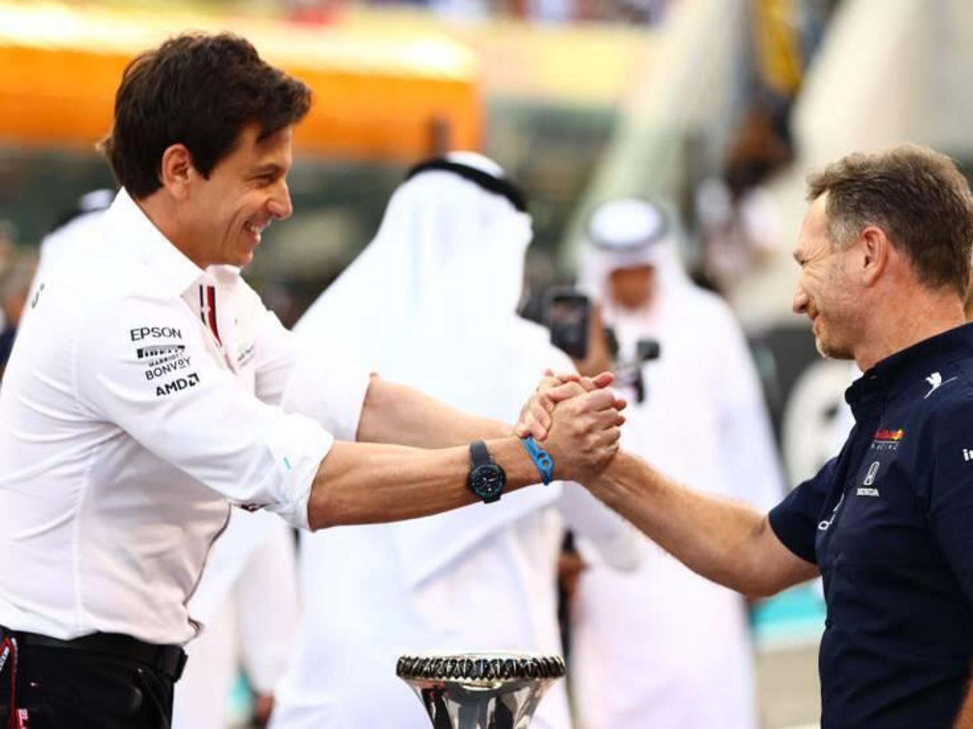 Toto Wolff e Chris Horner