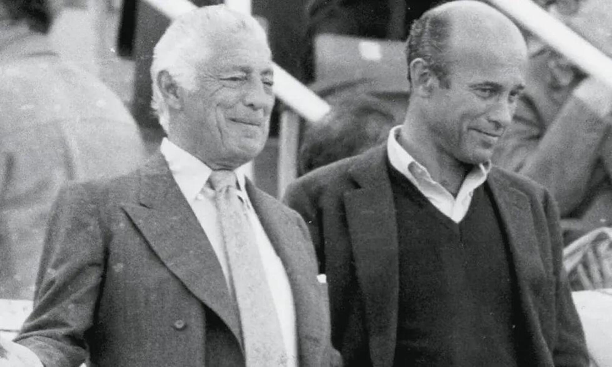 Jas Gawronski e Gianni Agnelli