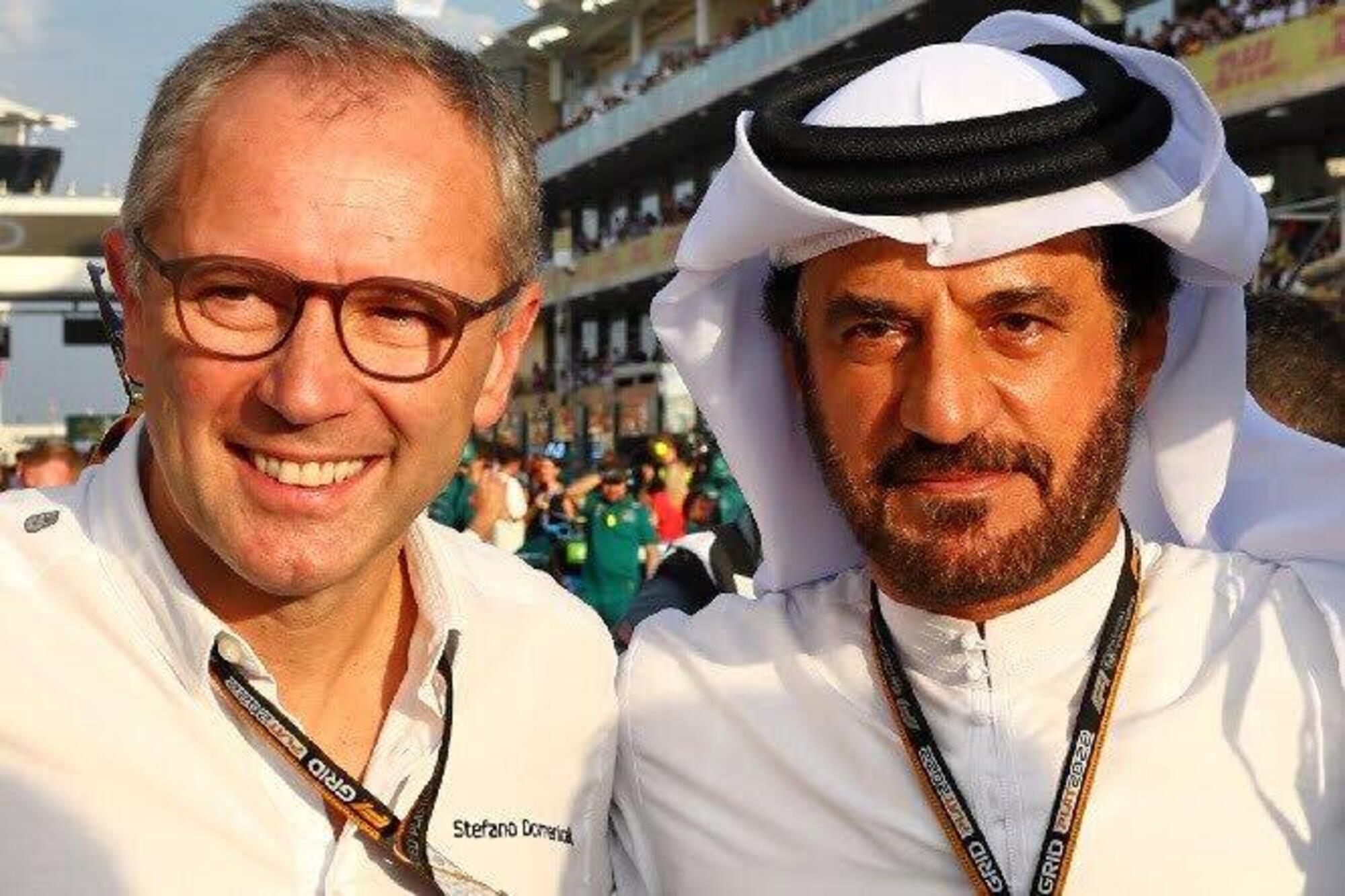 Stefano Domenicali e Ben Sulayem