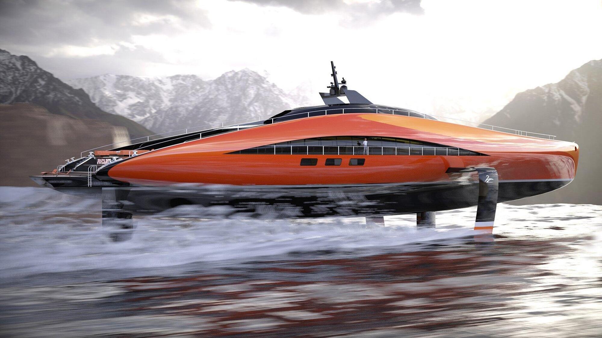 Il superyacht Plectrum (Lazzarini design)