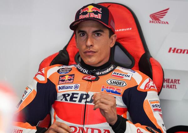 Si mette male per Marc Marquez: la Honda fa solo piccoli passi