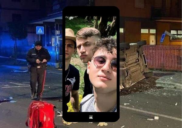 La strage dei ragazzi in Cinquecento: l&#039;auto si ribalta e muoiono in cinque