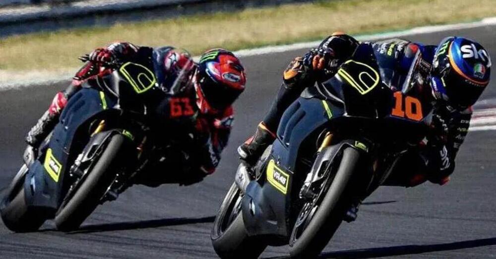 Le Ducati di Valentino Rossi sono gi&agrave; a Portimao: Bagnaia, Bezzecchi e Marini se la giocano tra loro