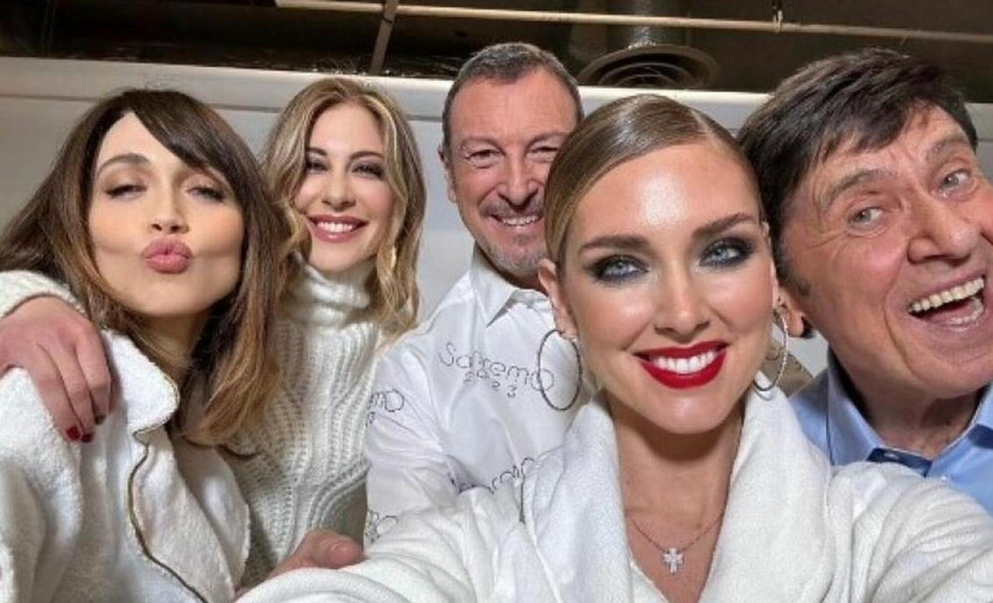 Il cast di Sanremo