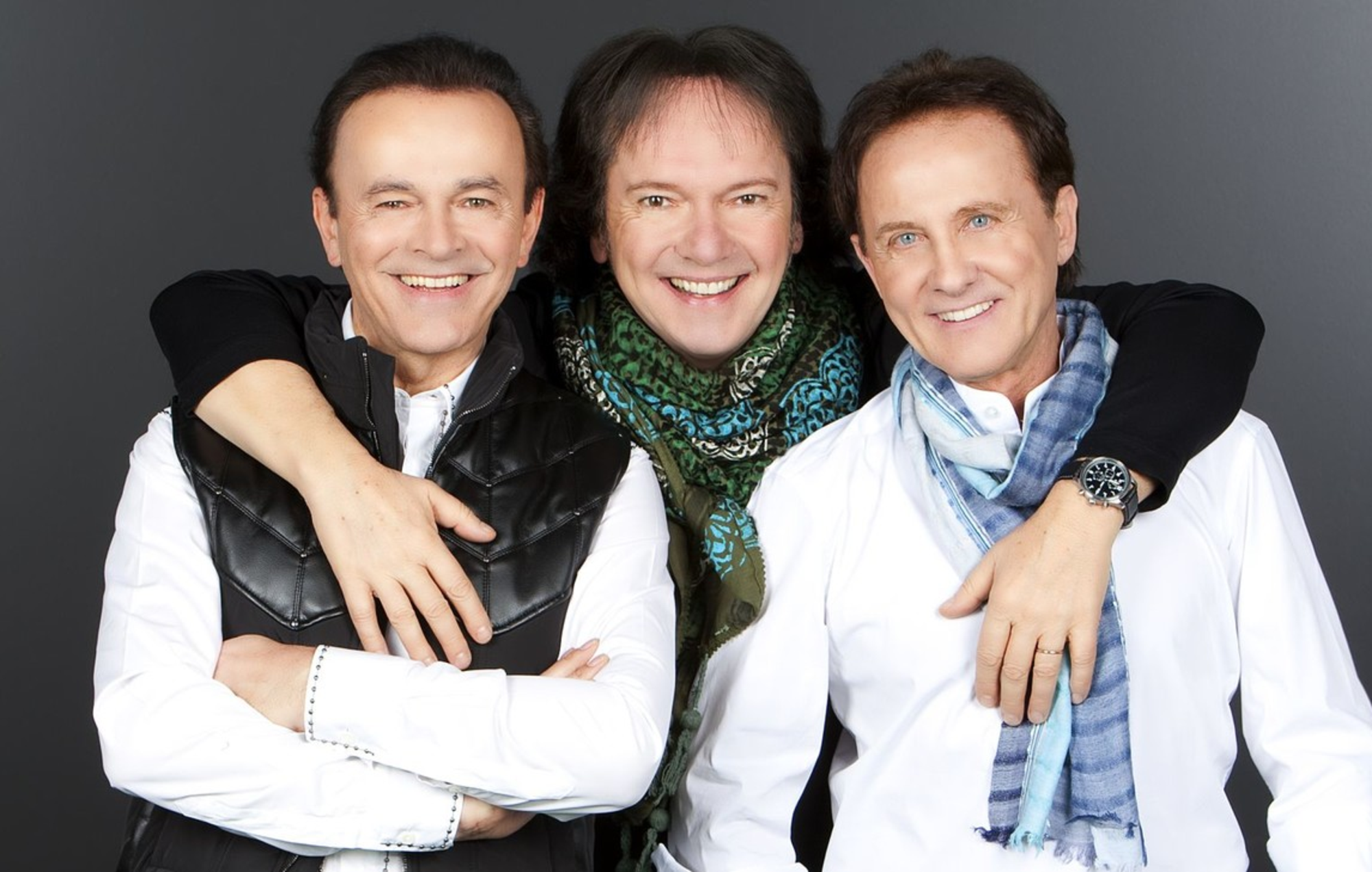 Dodi Battaglia, Red Canzian e Roby Facchinetti dei Pooh