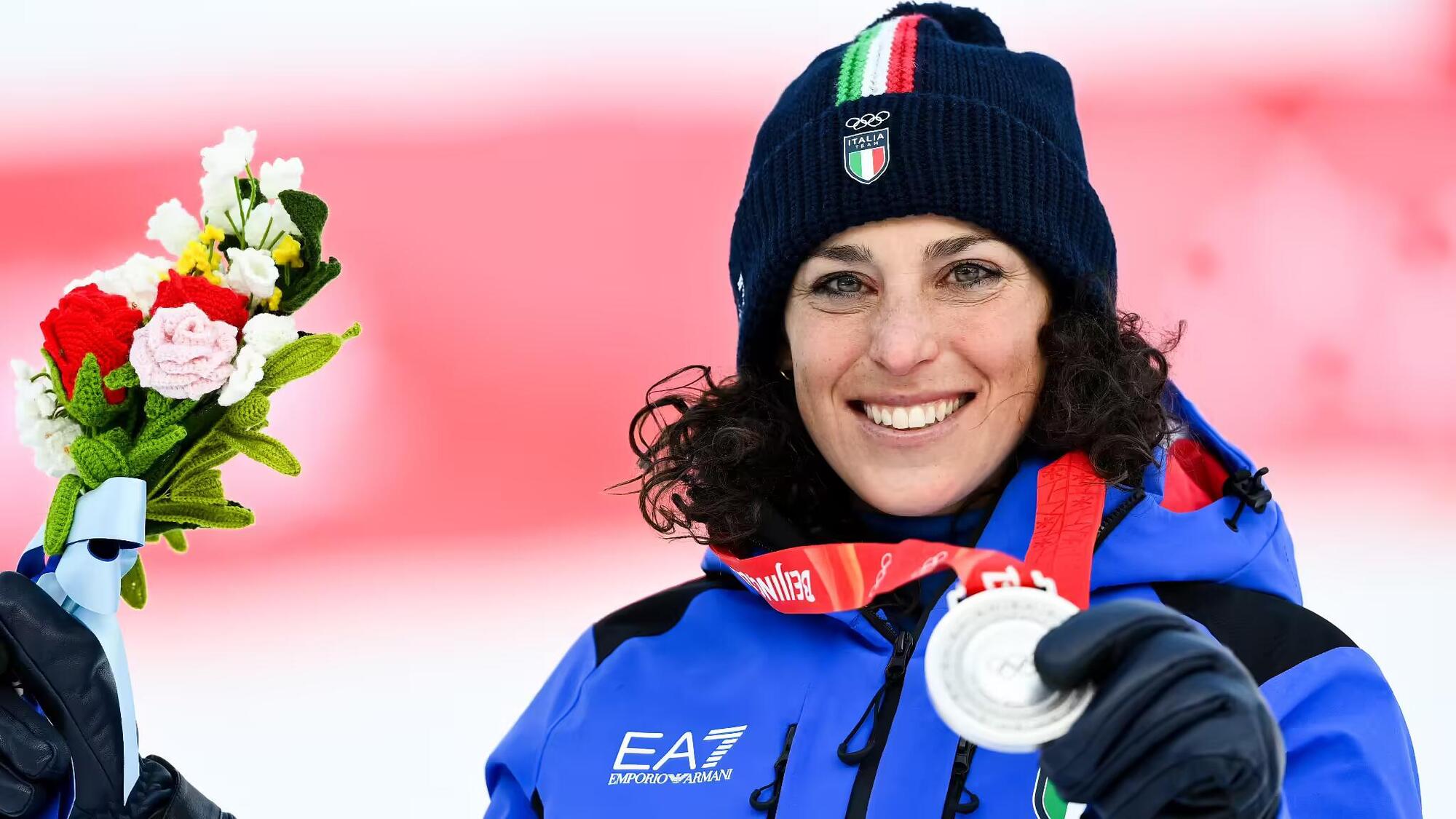 Federica Brignone ottenne l&#039;argento olimpico a Pechino 2022