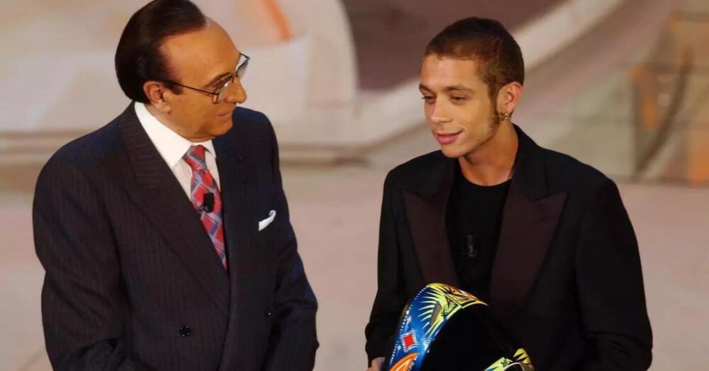 Perch&eacute; Valentino Rossi non va mai a Sanremo? Perch&eacute; ci &egrave; gi&agrave; stato per una scenetta con Pippo Baudo ed &egrave; andata cos&igrave;