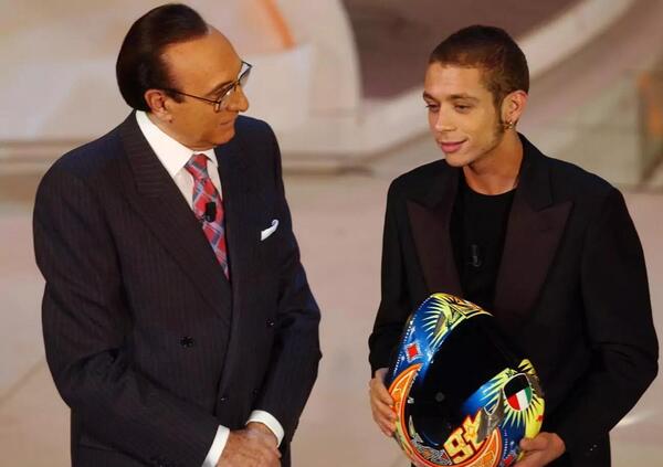 Perch&eacute; Valentino Rossi non va mai a Sanremo? Perch&eacute; ci &egrave; gi&agrave; stato per una scenetta con Pippo Baudo ed &egrave; andata cos&igrave;