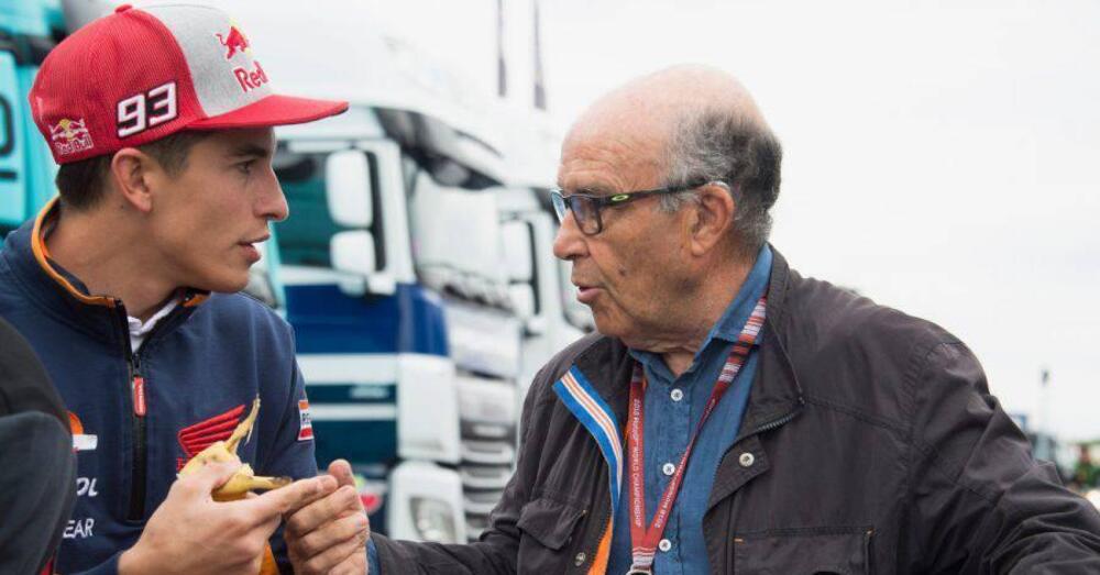 &ldquo;Gli occhi di Marc Marquez mi preoccupano pi&ugrave; della sua spalla&rdquo;: Carmelo Ezpeleta non &egrave; affatto tranquillo