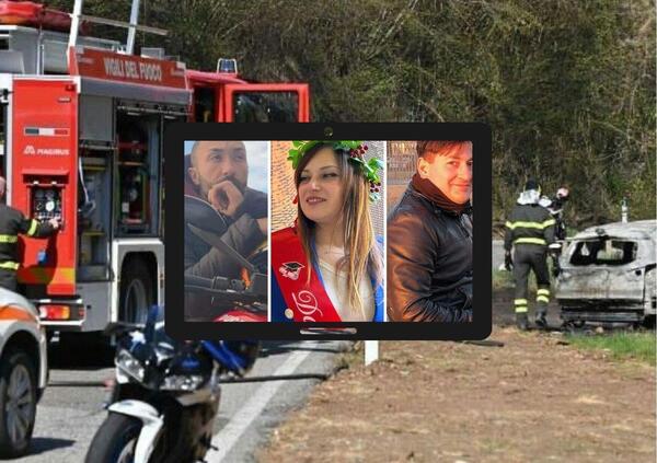 Tragico frontale tra due moto: nell&rsquo;impatto muoiono tre appassionati 