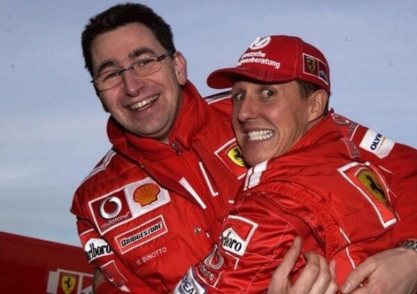 Binotto cuore ferrarista ricorda Schumacher: &quot;Me lo porto dietro&quot;