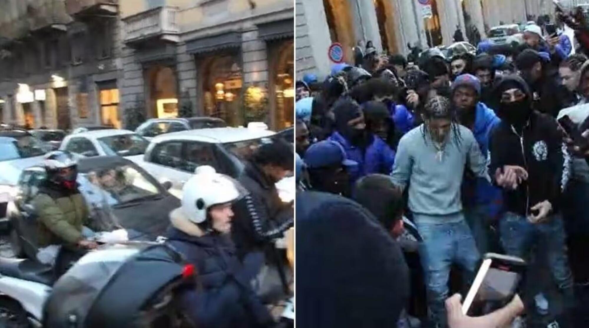 Il flash mob di Rondodasosa e Capo Plaza e alcune conseguenze sul traffico