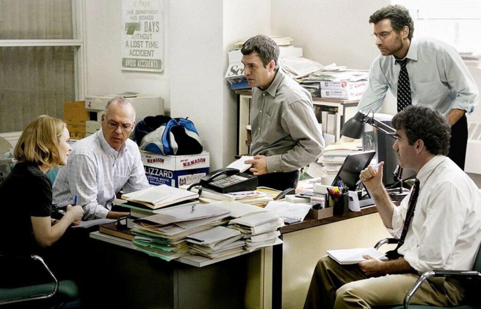 Una scena dal Il caso Spotlight