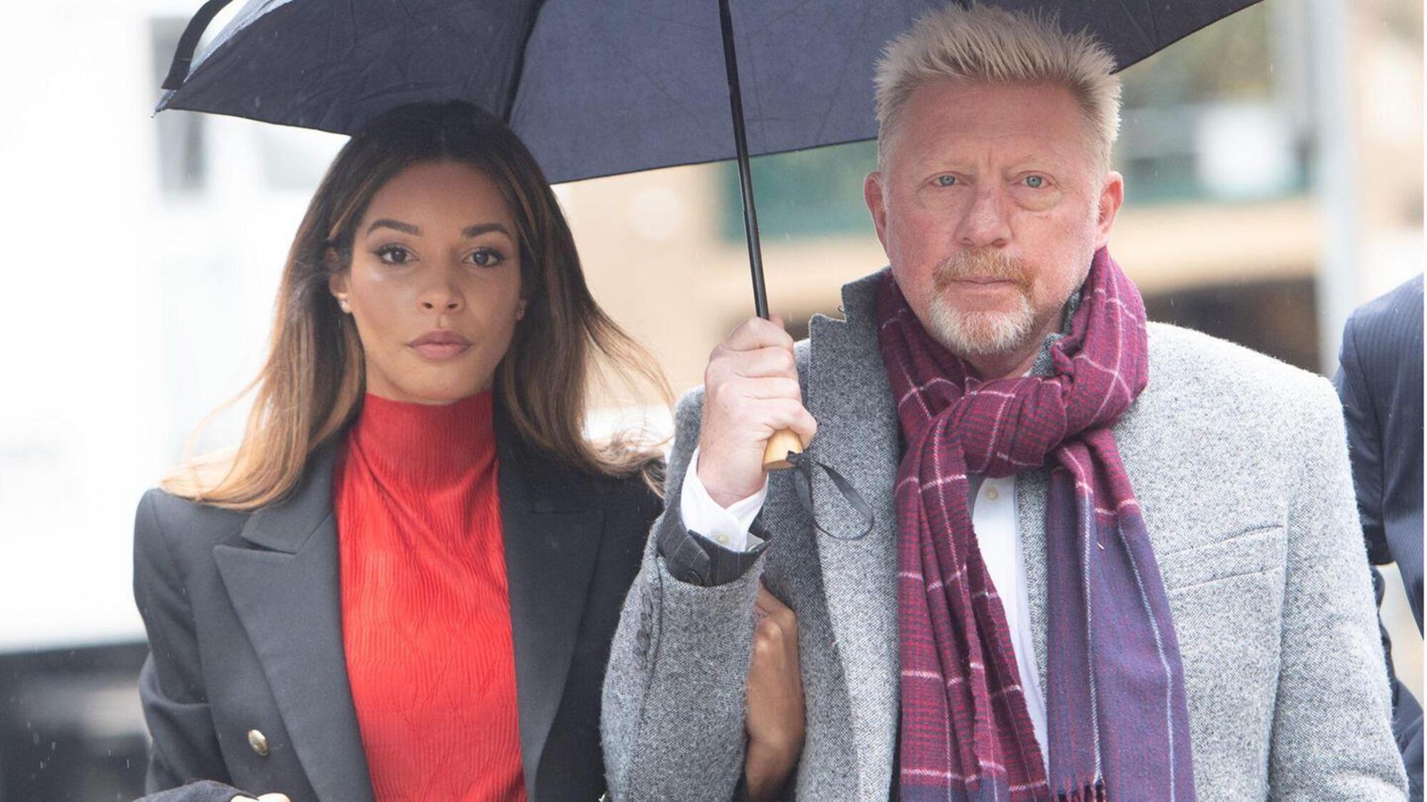 Lilian de Carvalho Monteiro e Boris Becker