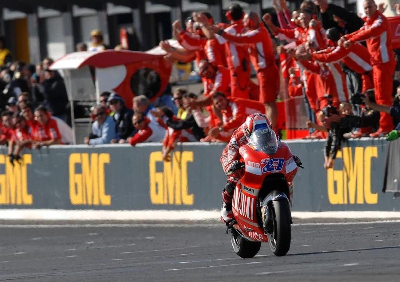 La confessione di Casey Stoner, che quando ha provato la Ducati ha reagito esattamente come Valentino Rossi 