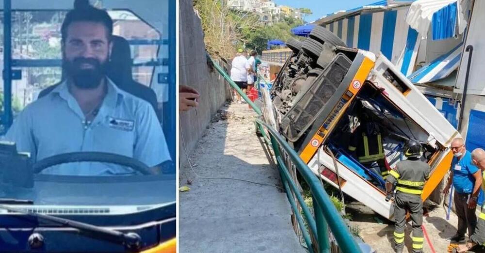 Bus precipitato a Capri, tre rinvii a giudizio. L&rsquo;autista, invalido e cocainomane, non doveva essere alla guida...