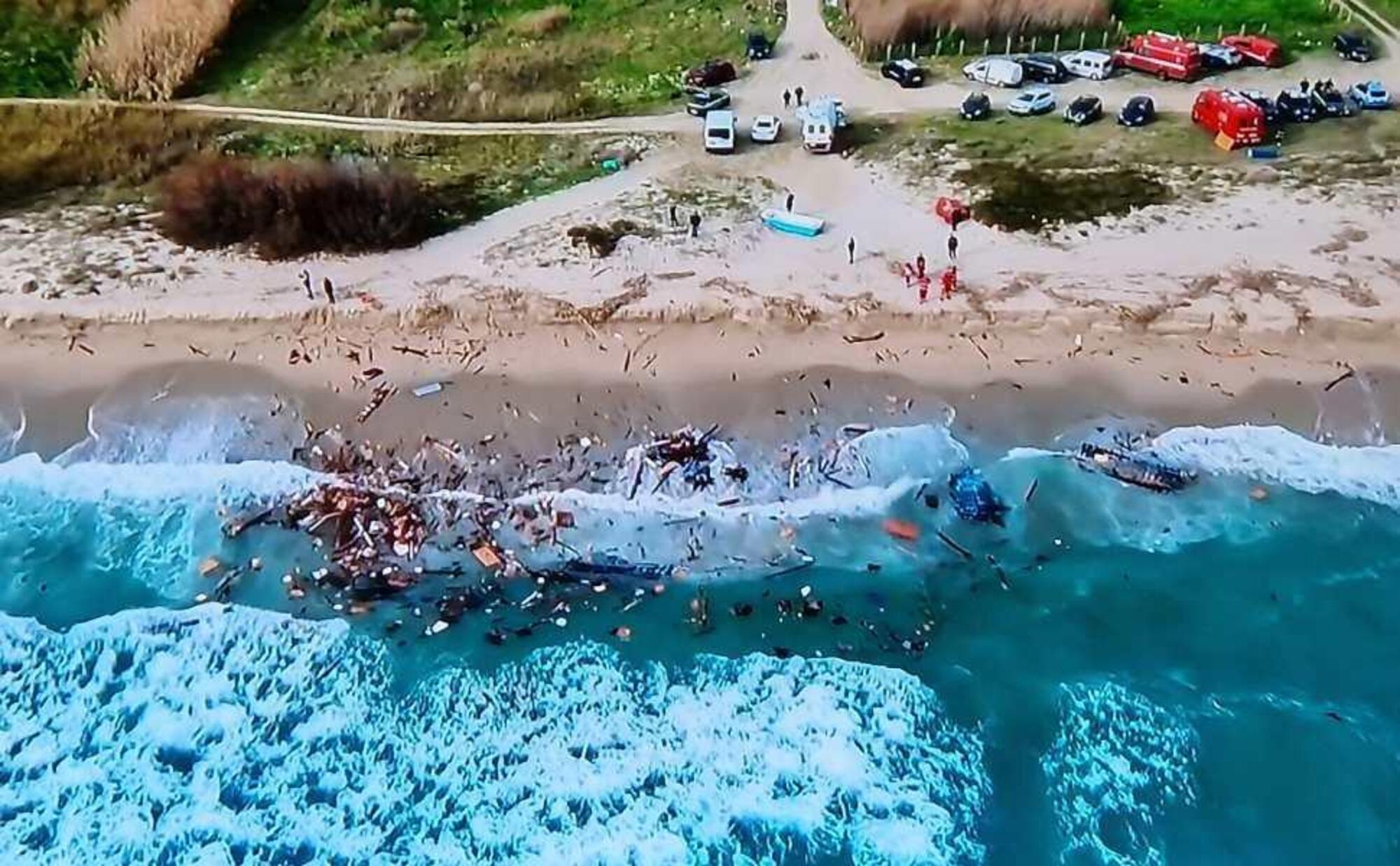 La spiaggia di Cutro