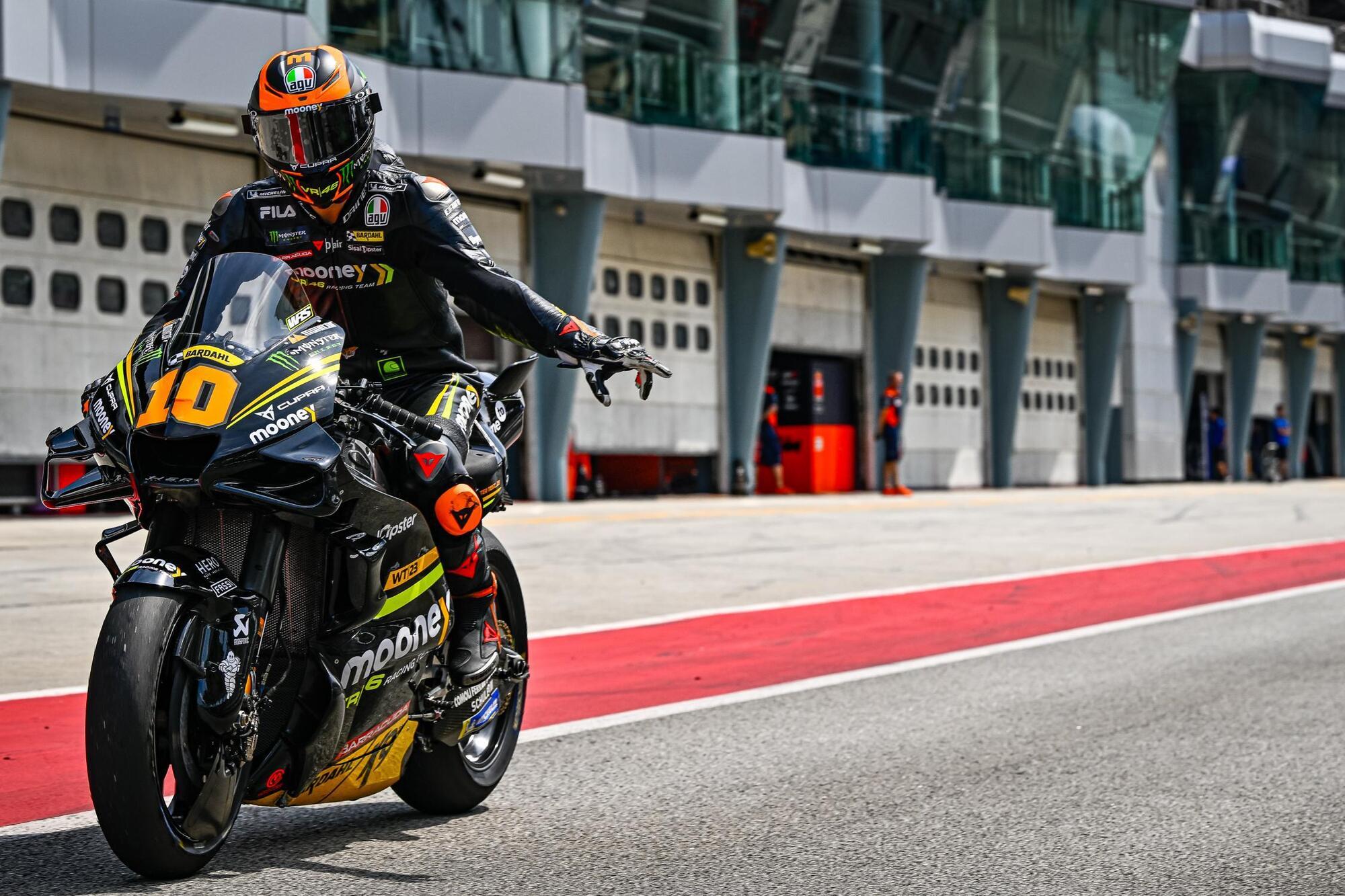 Luca Marini a Sepang 2023