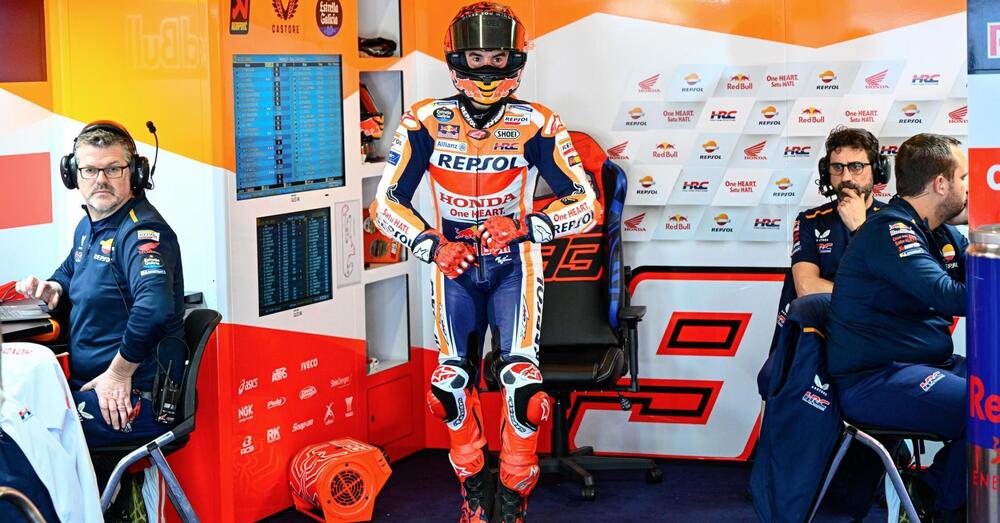 Marc Marquez santo subito! Chiunque altro avrebbe sbroccato e invece Marc...