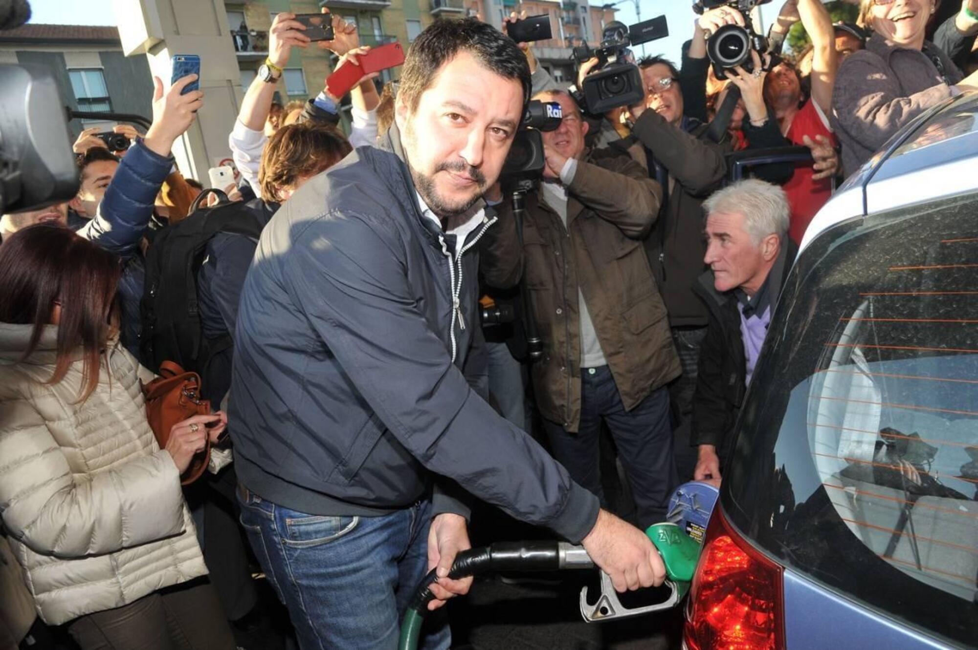 salvini benzina