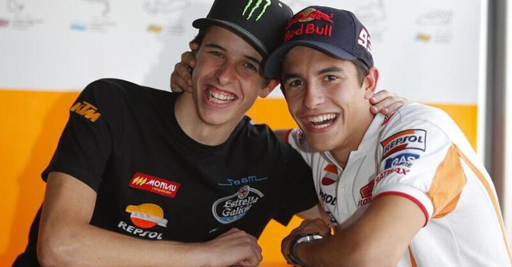 Alex chiama Marc Marquez (e percula Honda): &quot;Starebbe meglio su una Ducati&quot;