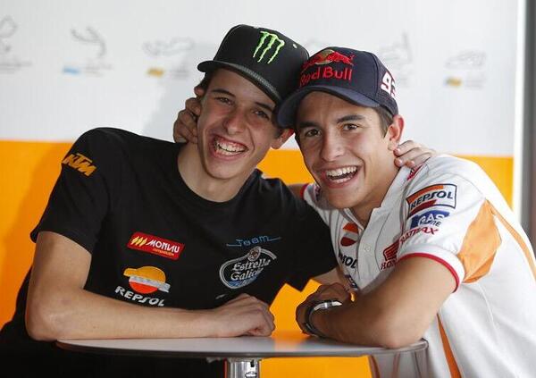 Alex chiama Marc Marquez (e percula Honda): &quot;Starebbe meglio su una Ducati&quot;