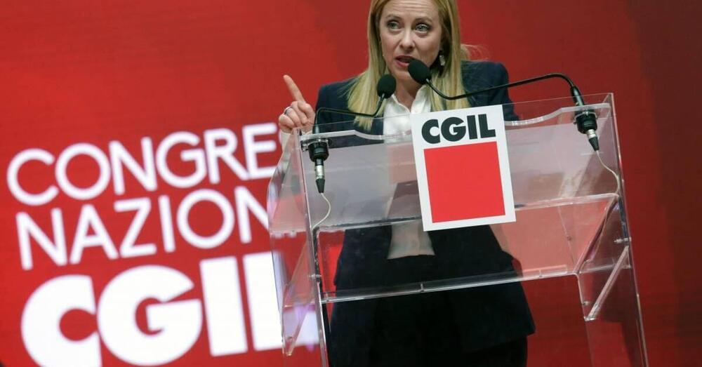 Meloni alla Cgil dimostra che le differenze tra destra e sinistra ci sono eccome