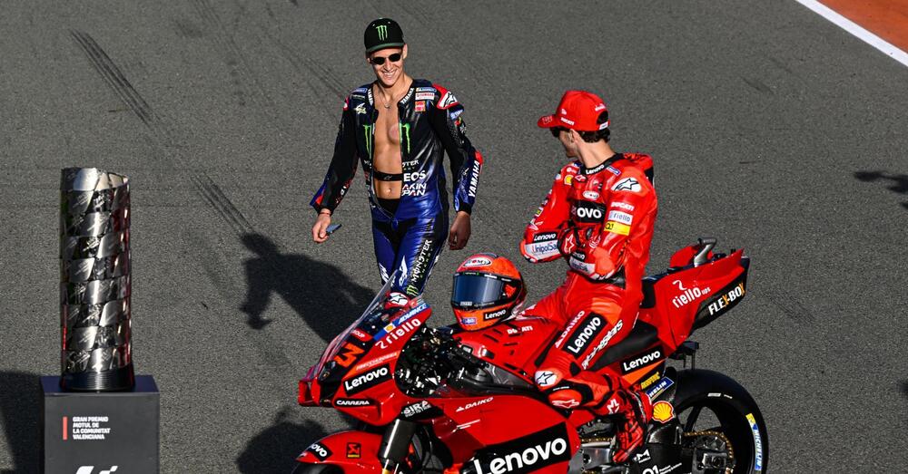 Portimao: Pecco Bagnaia punta tutto sulla Desmosedici, ma Fabio Quartararo pu&ograve; fare un record