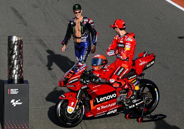 Portimao: Pecco Bagnaia punta tutto sulla Desmosedici, ma Fabio Quartararo pu&ograve; fare un record