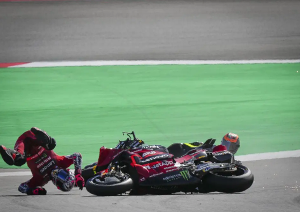 [VIDEO] Il siparietto buonista tra Enea Bastianini e Luca Marini &egrave; la cosa pi&ugrave; triste che vedrete oggi