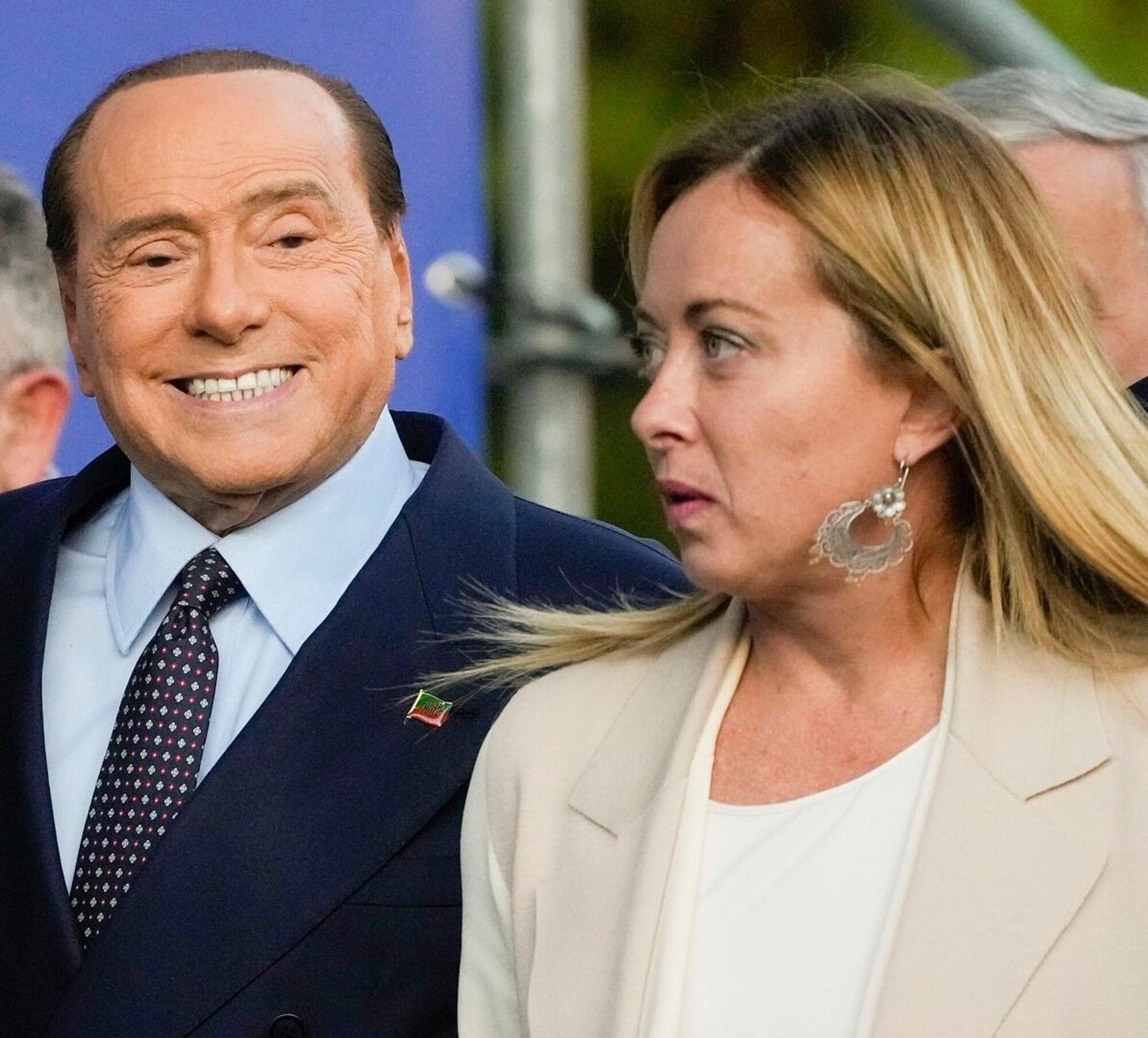 Berlusconi e Meloni