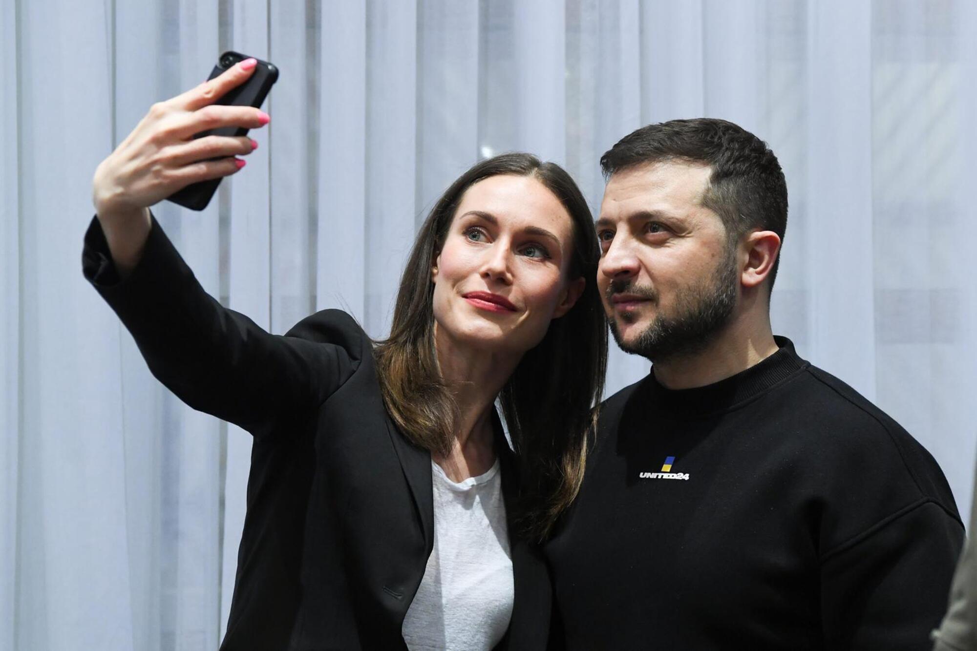 Marin e Zelensky