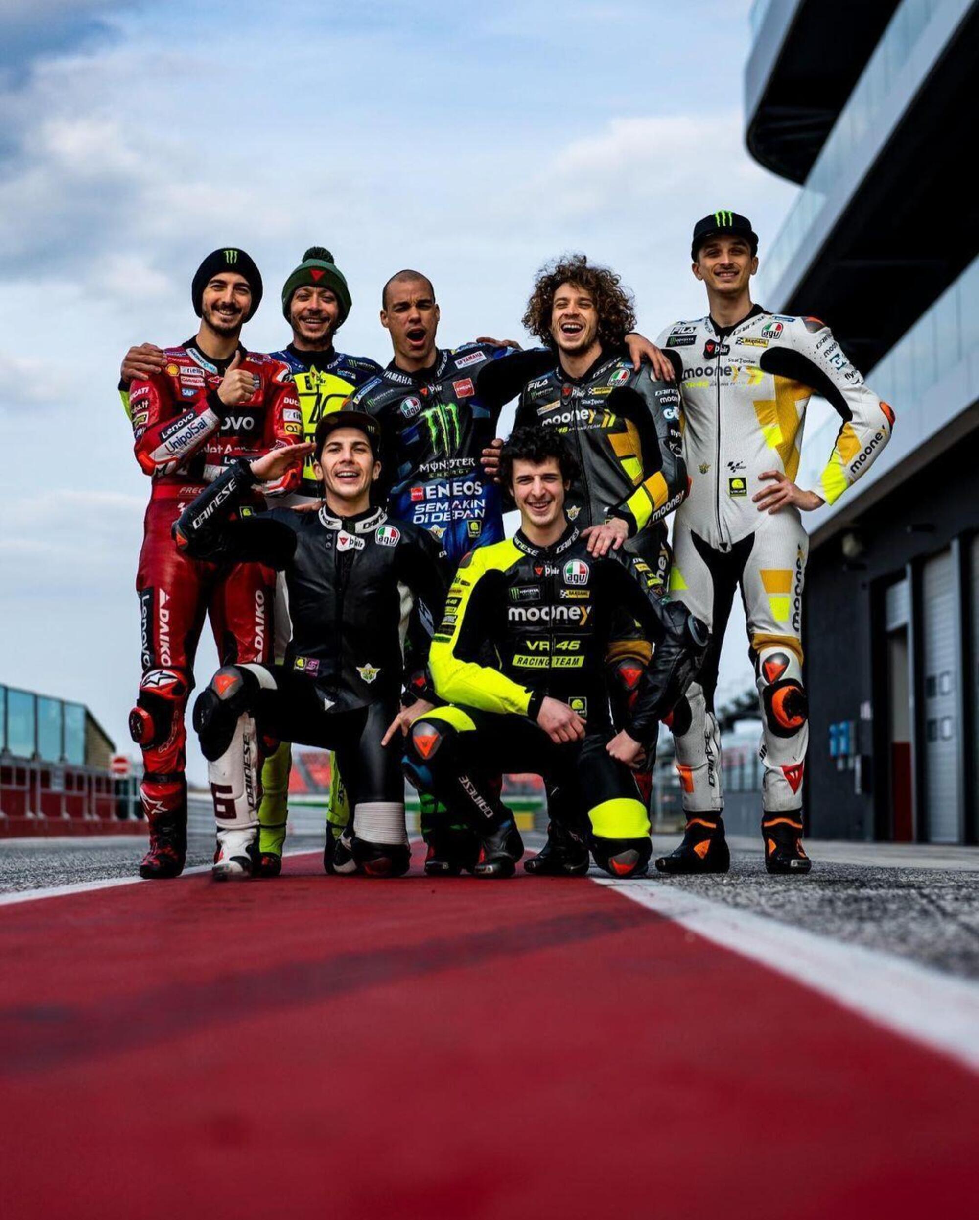 Valentino Rossi e Academy a Misano 2023