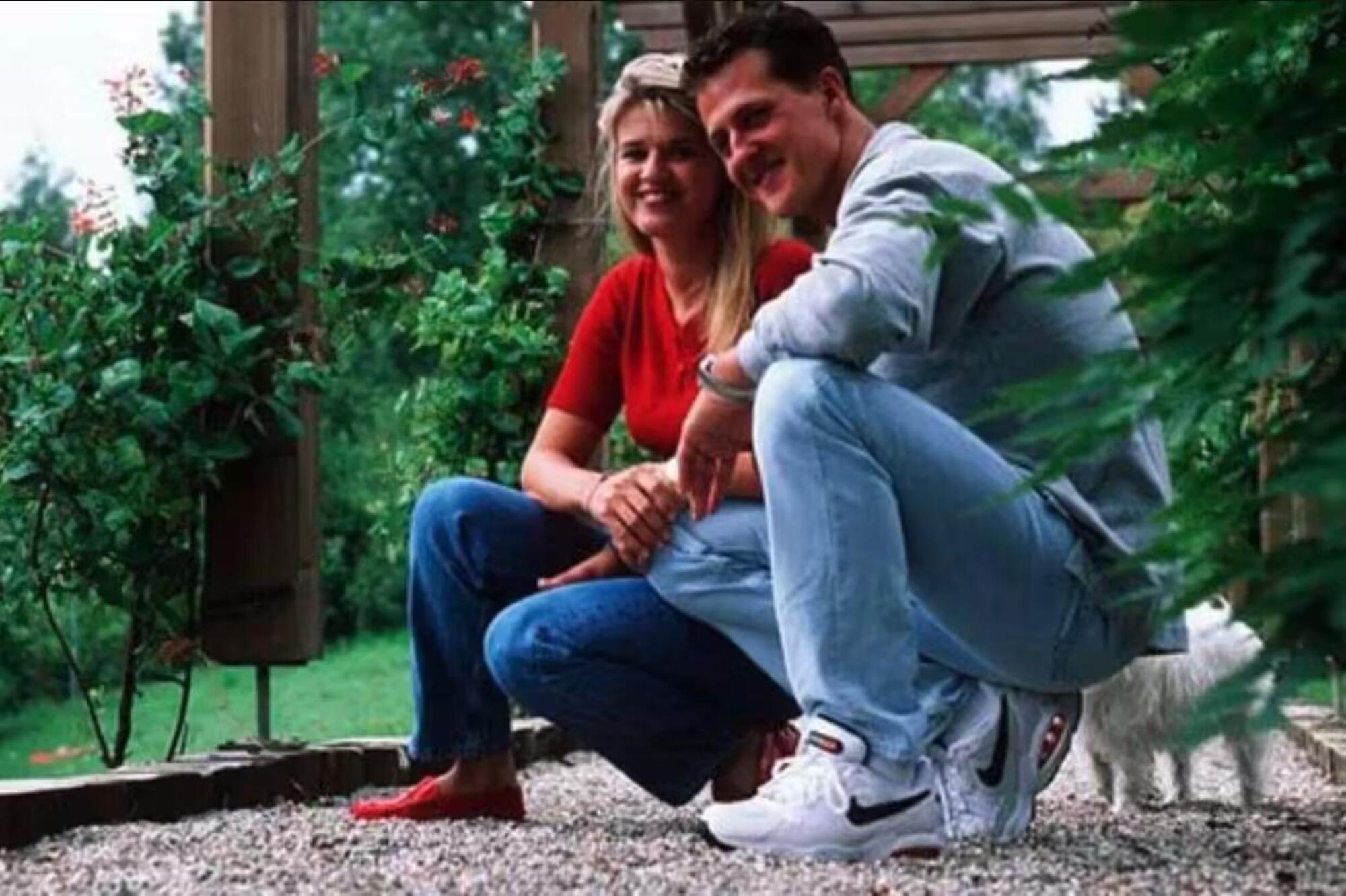 Michael Schumacher con la moglie Corinna