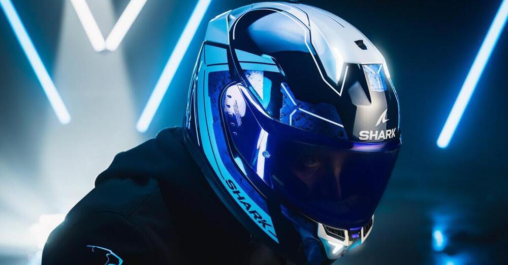 Shark SKWAL i3: cos&#039;&egrave; il casco con i led attivi per la sicurezza e quanto costa